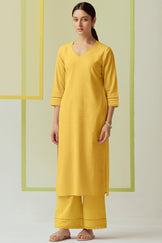 Roza Zara Lemon Yellow Kurta