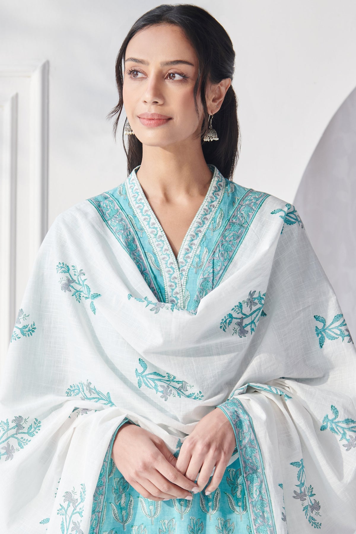 Gauhar Mahi Sanganeri Dupatta