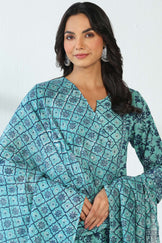 Neelofar Shirin Sanganeri Dupatta