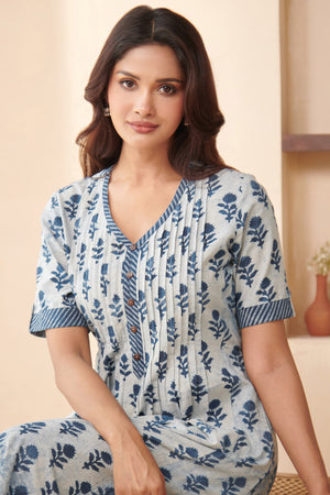 Sehra Zeena Bagru Dabu Dress