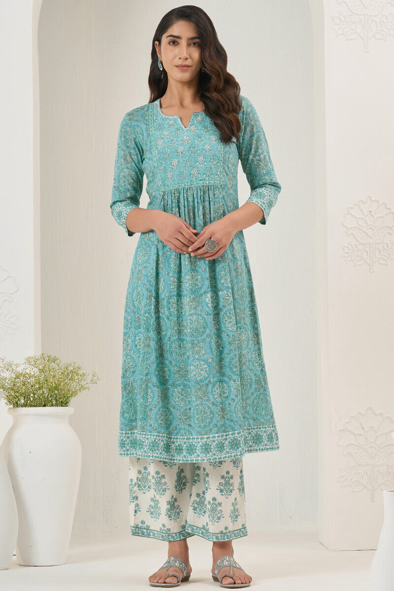 Neelofar Shireen Sanganeri Kurta
