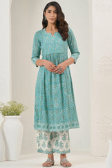 Neelofar Shireen Sanganeri Kurta