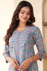 Gulbarg Kaira Sanganeri Kurta
