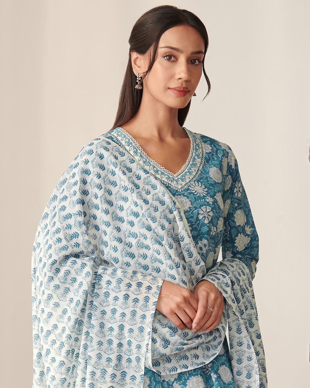 Gauhar Sania Sanganeri Dupatta