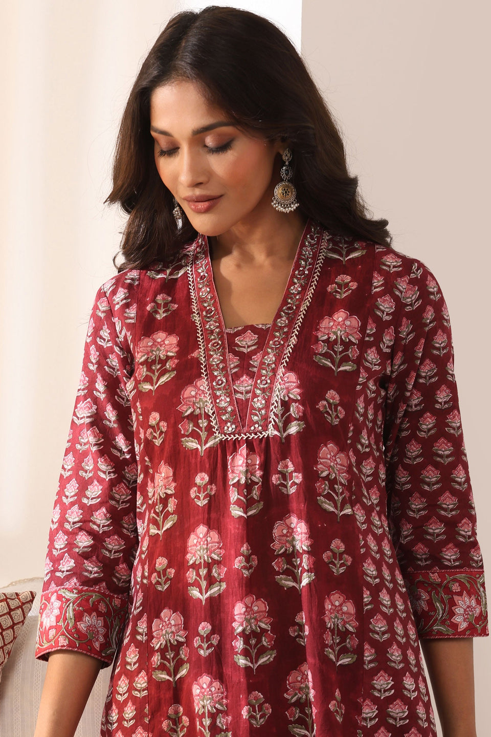 Surplus: Gulbarg Mahnoor Sanganeri Kurta