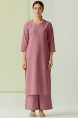 Roza Zara Mauve Kurta