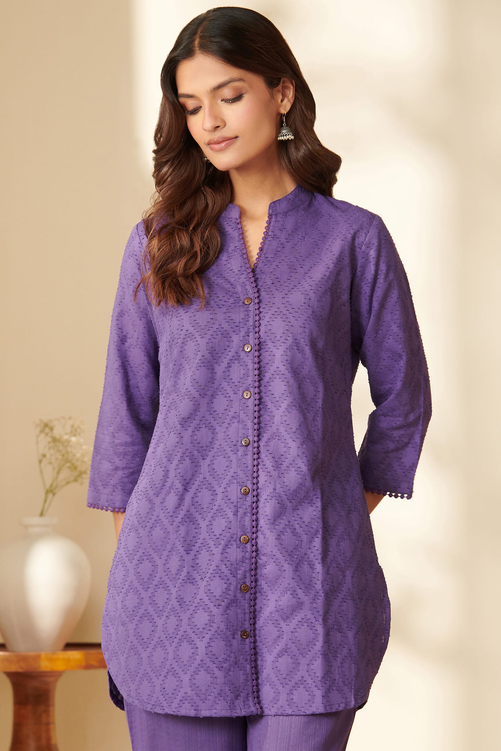 Surplus: Roza Parisa Purple Co-Ord Set
