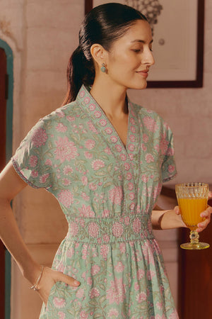 Gulbahar Ayesha Sanganeri Dress