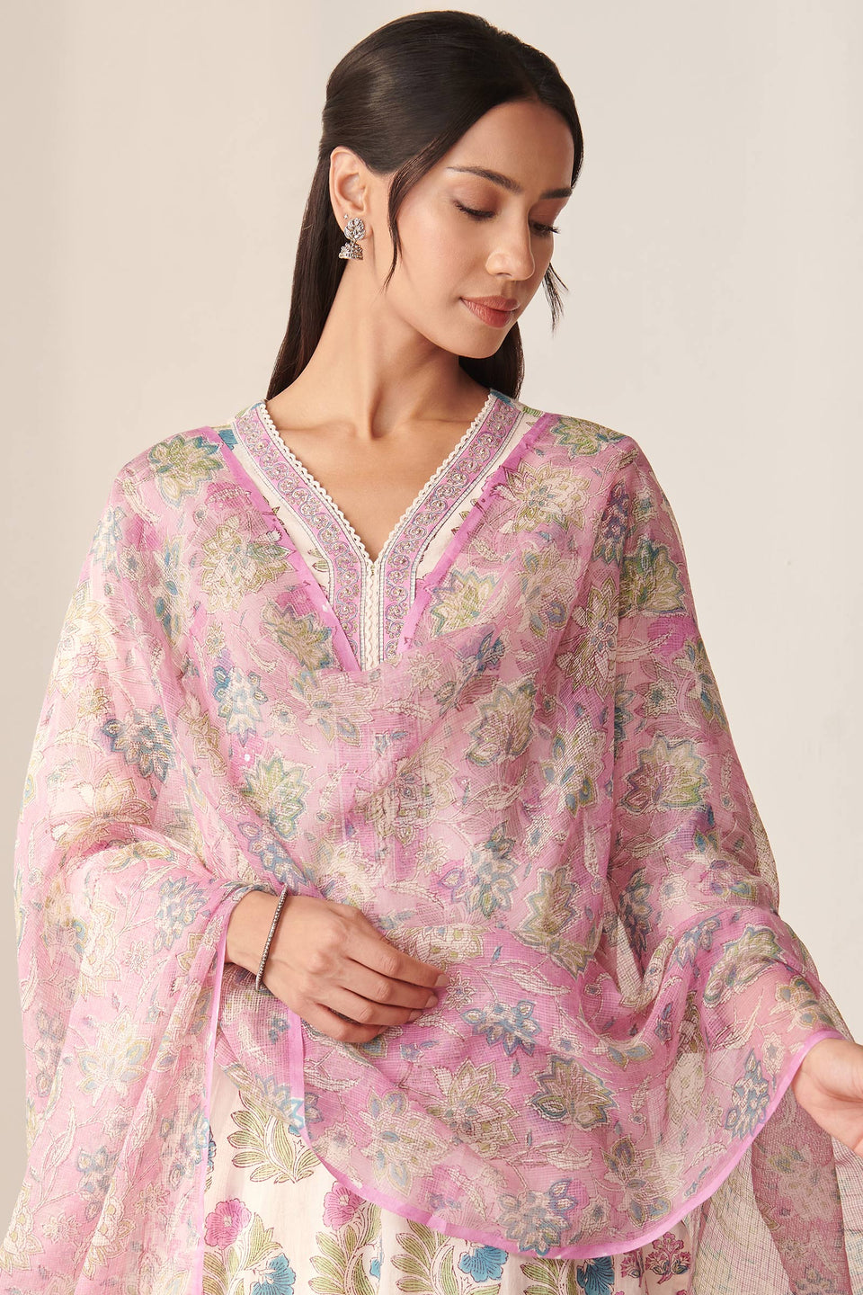 Gulbarg Fareena Sanganeri Dupatta