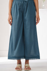 Roza Tasnim Blue Palazzo