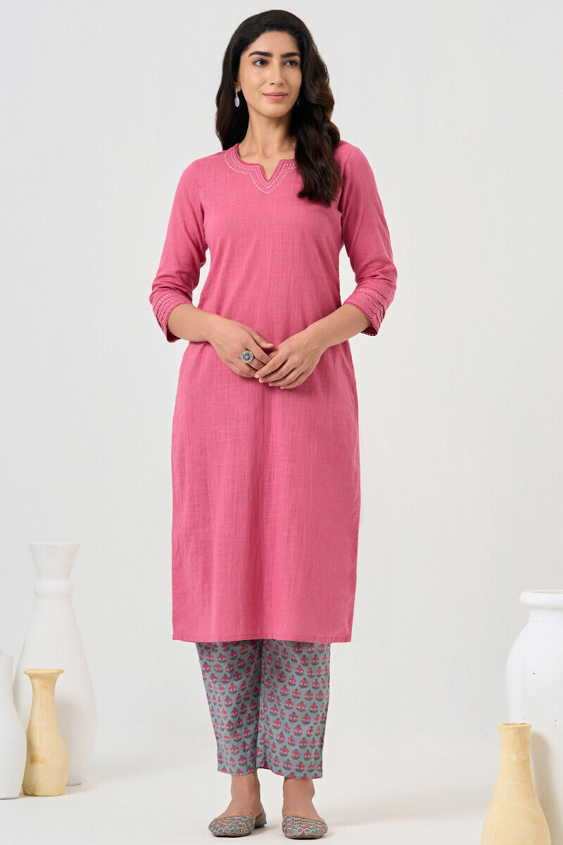 Roza Zara Candy Pink Kurta
