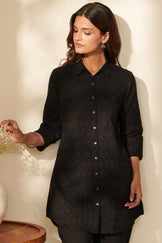 Roza Zunaira Black Co-Ord Set