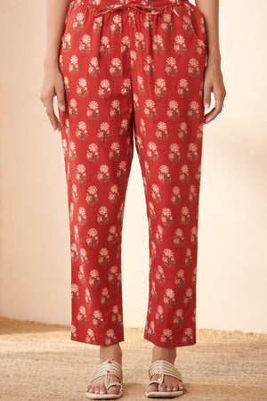 Gulbarg Yana Sanganeri Narrow Pants