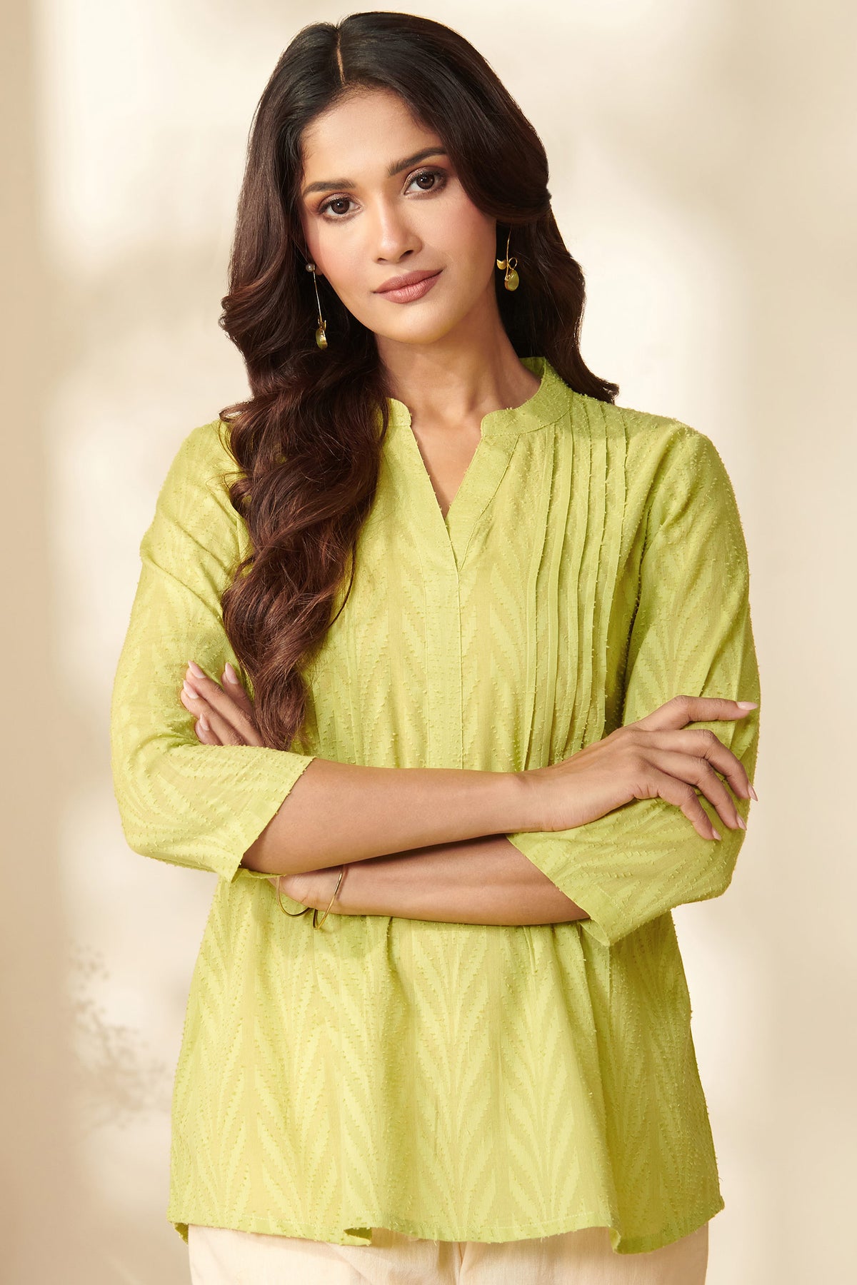 Roza Azin Green Top