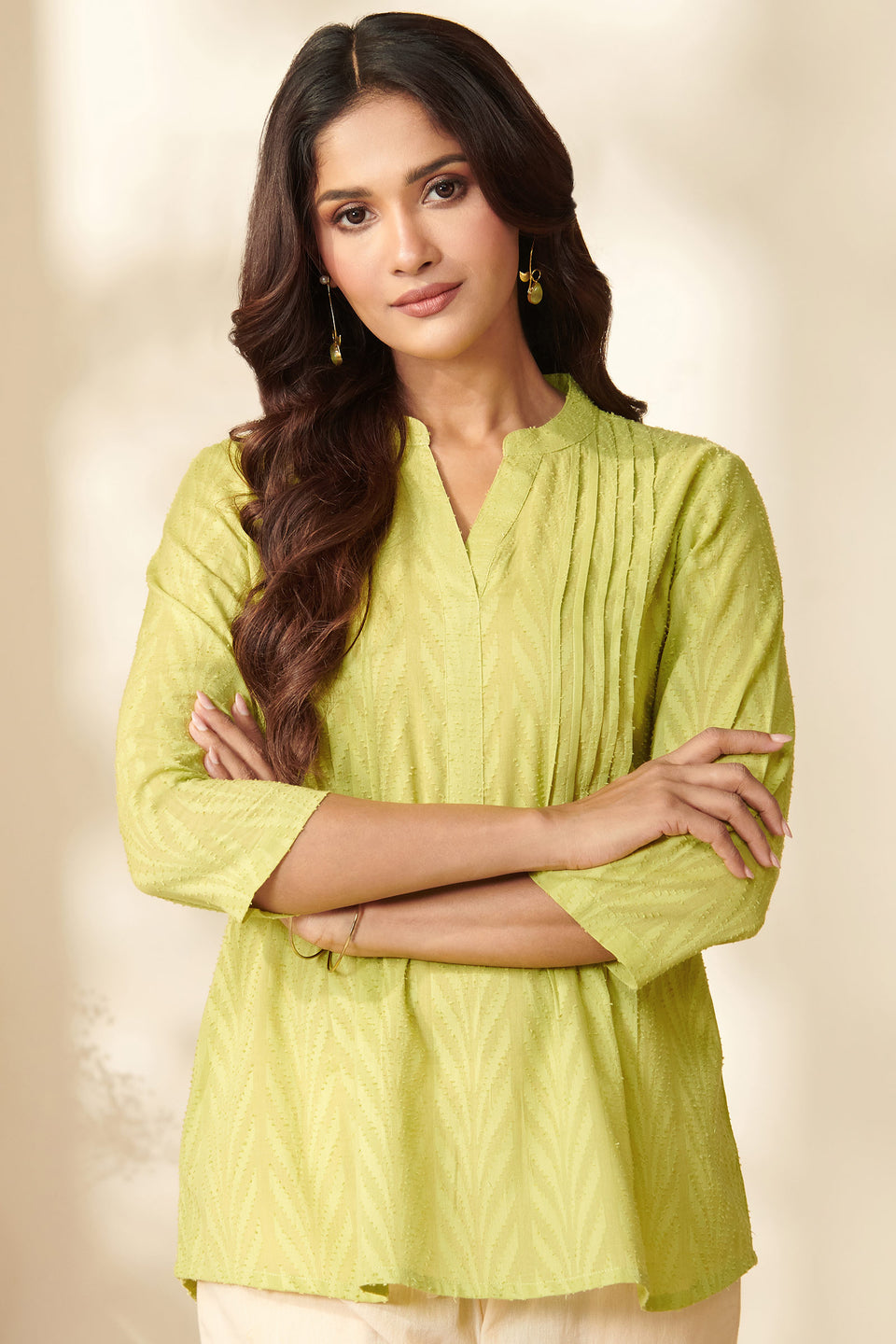 Roza Azin Green Top