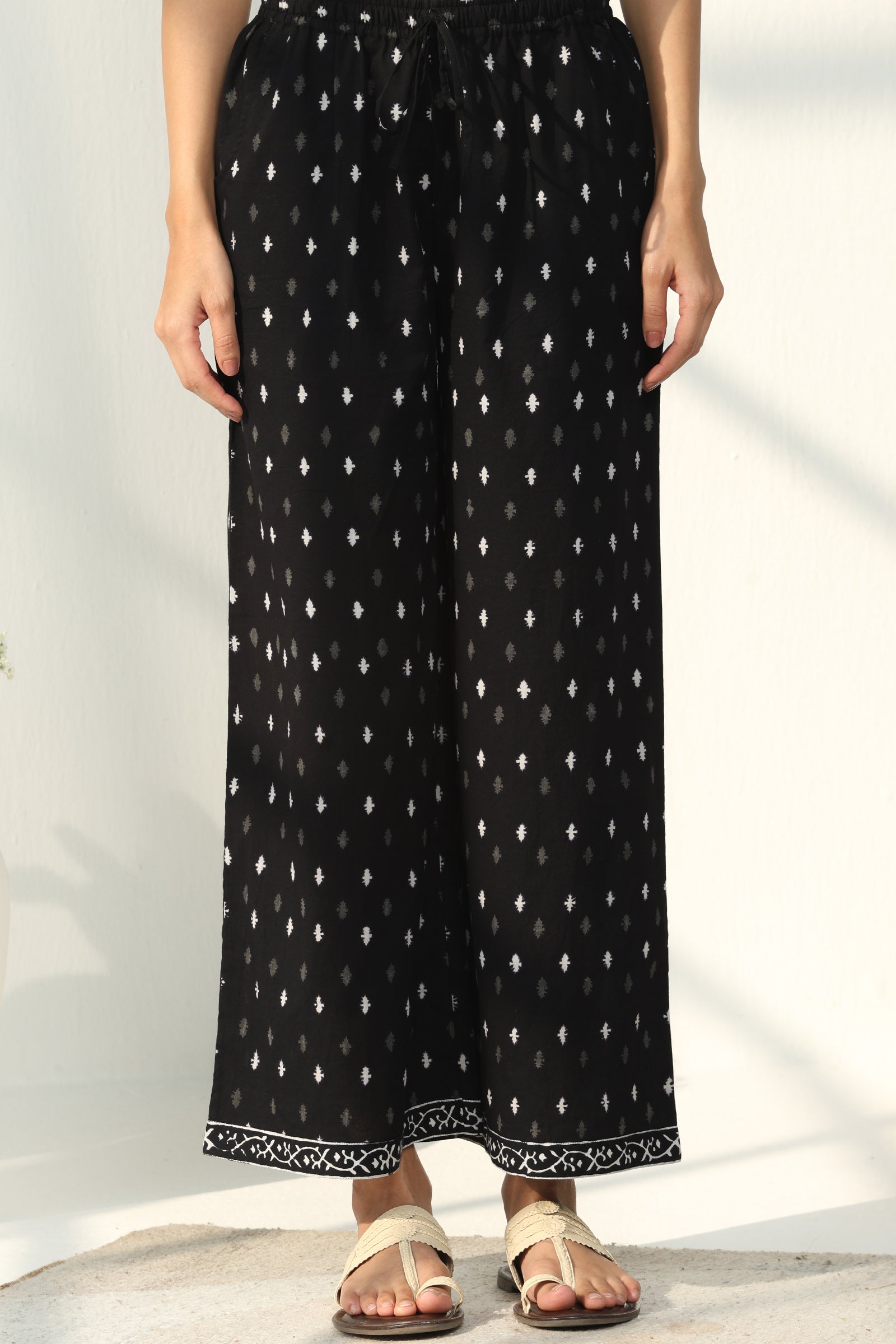Gauhar Riya Sanganeri Narrow Pants