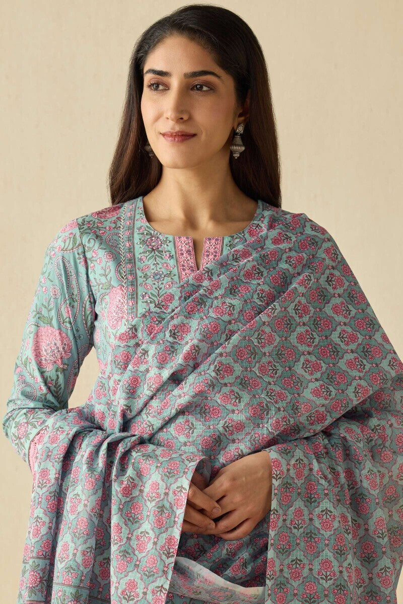 Nazm Jia Sanganeri Dupatta