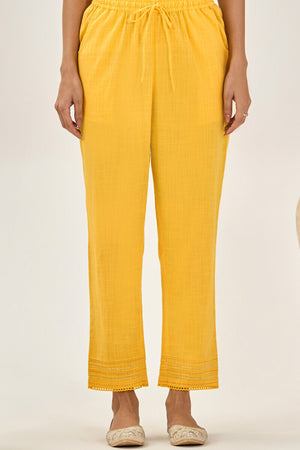 Roza Zara Yellow Narrow Pants