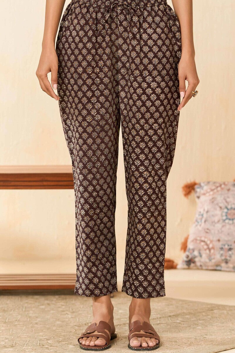 Sehra Nafisa Bagru Narrow Pants