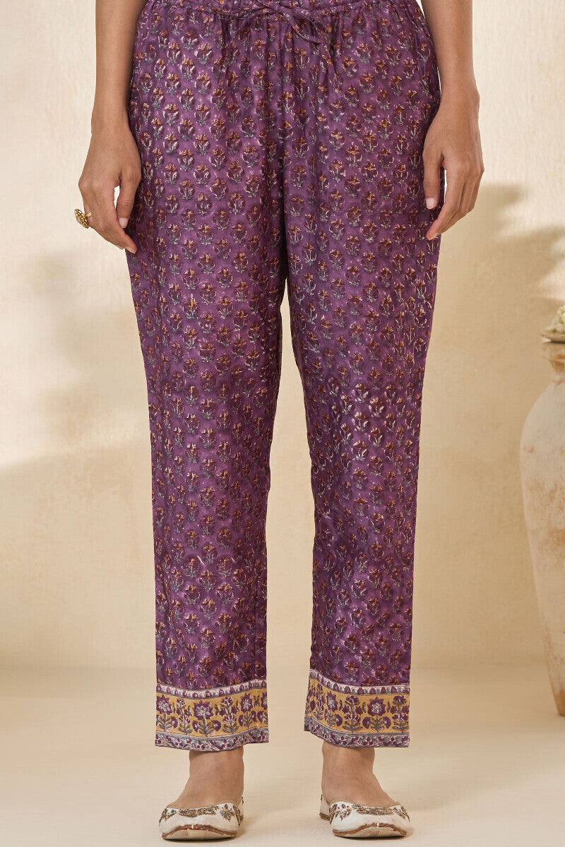 Mehrunissa Suneera Sanganeri Narrow Pants