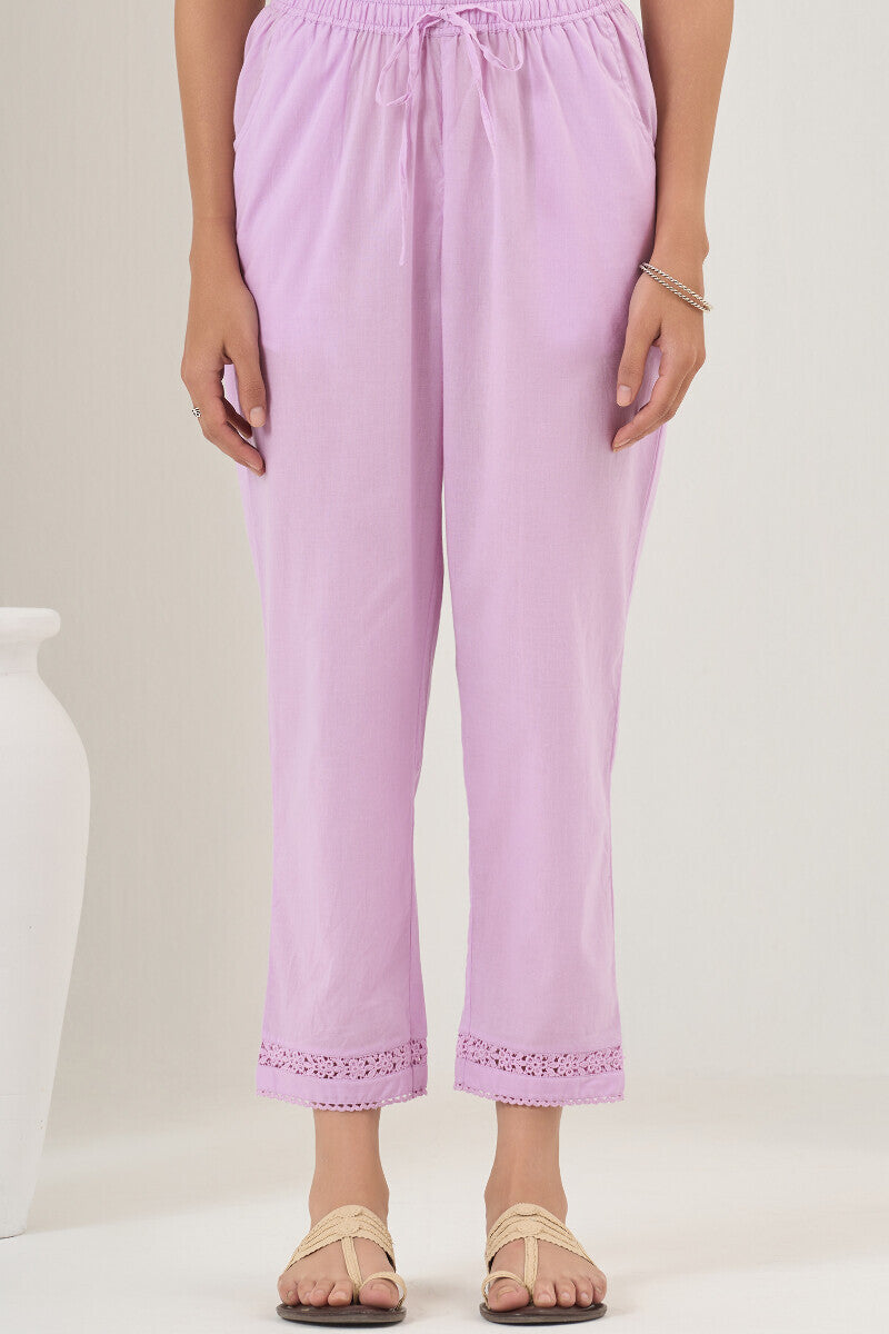 Roza Seher Lilac Narrow Pants