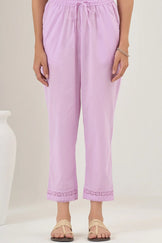 Surplus: Roza Seher Lilac Narrow Pants