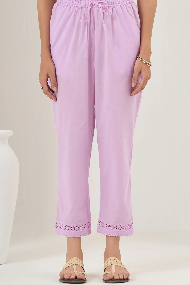 Surplus: Roza Seher Lilac Narrow Pants
