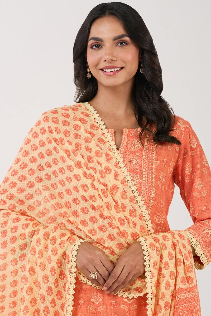 Gulshan Bagh Sabira Sanganeri Dupatta