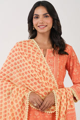 Gulshan Bagh Sabira Sanganeri Dupatta