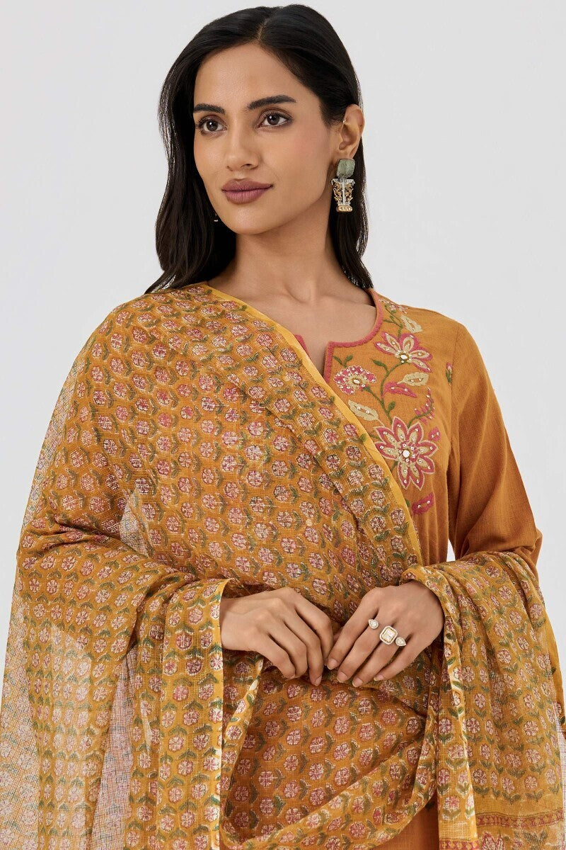 Gulshan Bagh Siya Sanganeri Kota Dupatta