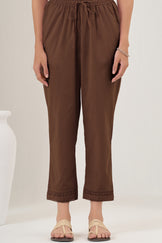 Roza Seher Brown Narrow Pants