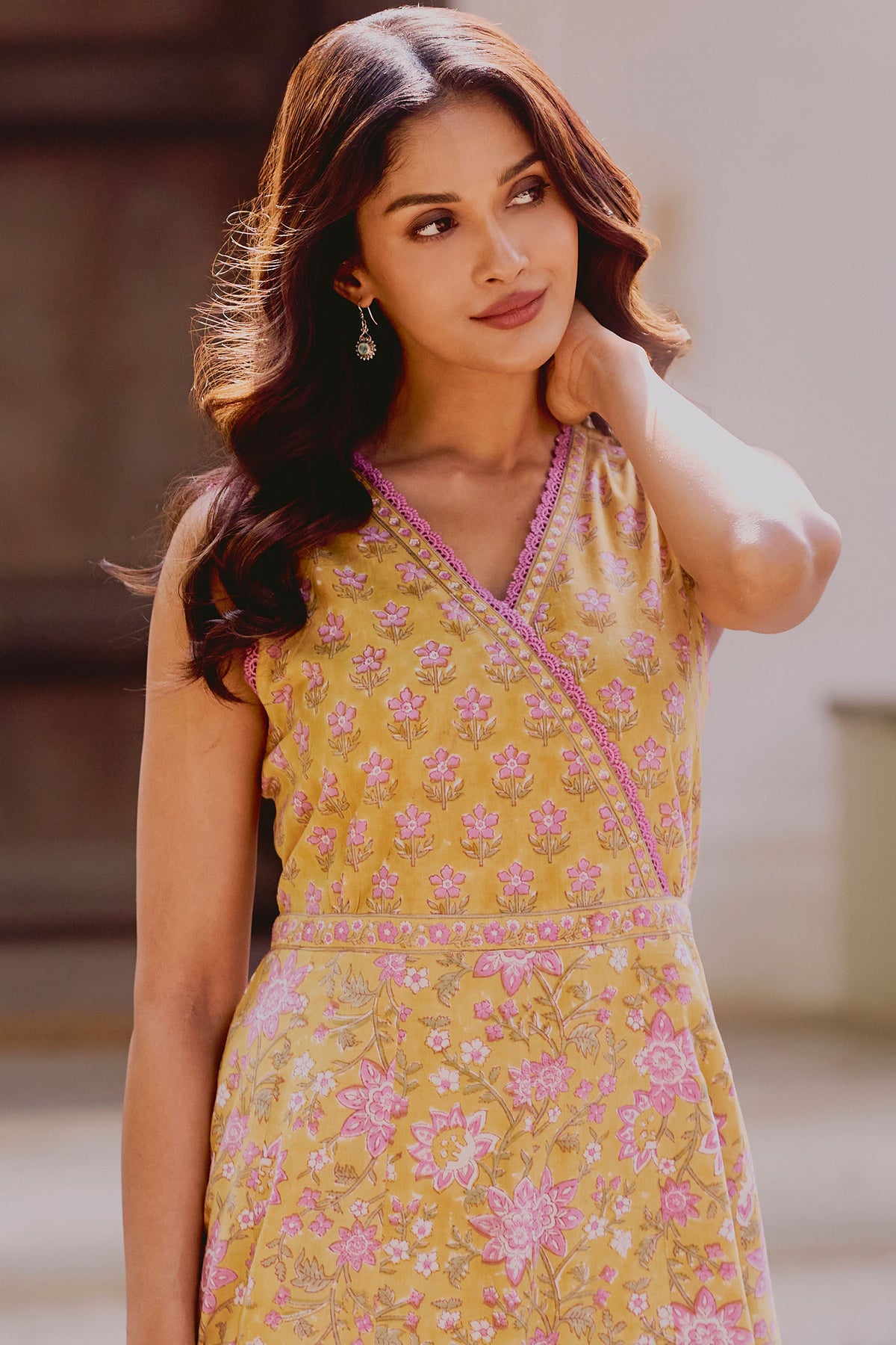 Gulbahar Noor Sanganeri Dress
