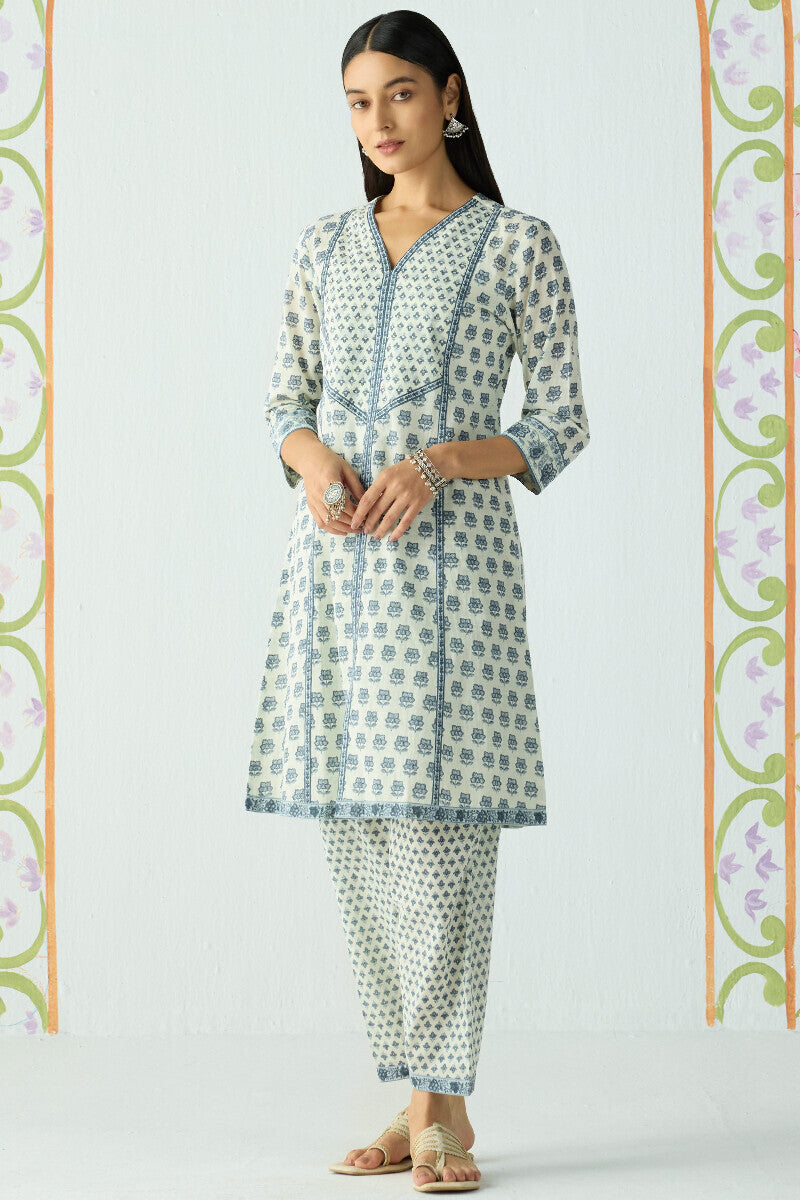 Neelofar Safina Sanganeri Kurta