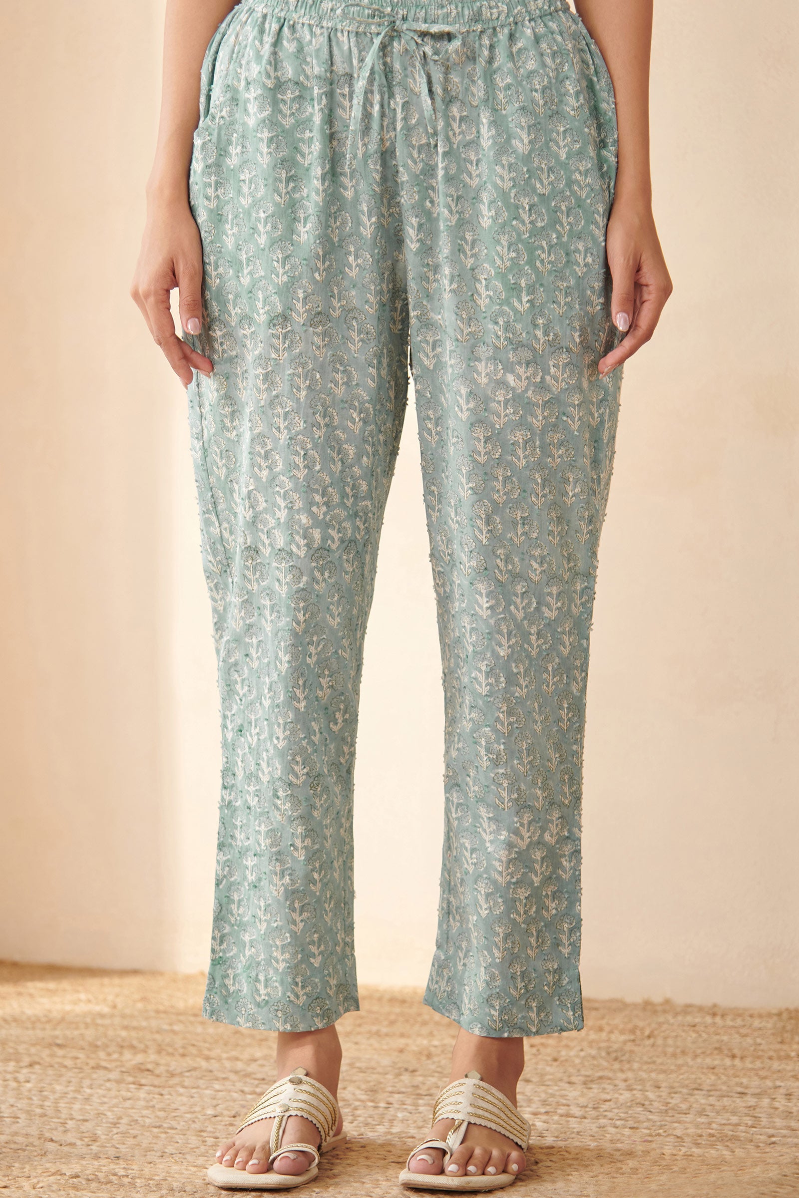 Rosheen Shireen Sanganeri Narrow Pants