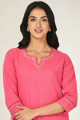 Roza Zara Pink Kurta