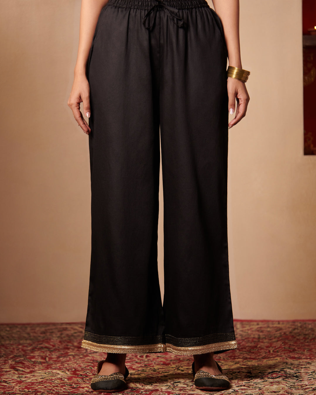 Roshanara Aarya Midnight Black Farsi