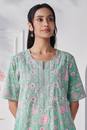 Gulbahar Rania Sanganeri Kaftan