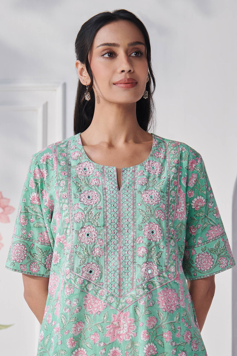 Gulbahar Rania Sanganeri Kaftan