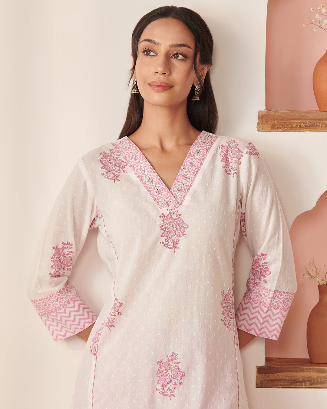 Rosheen Asfiya Sanganeri Kurta