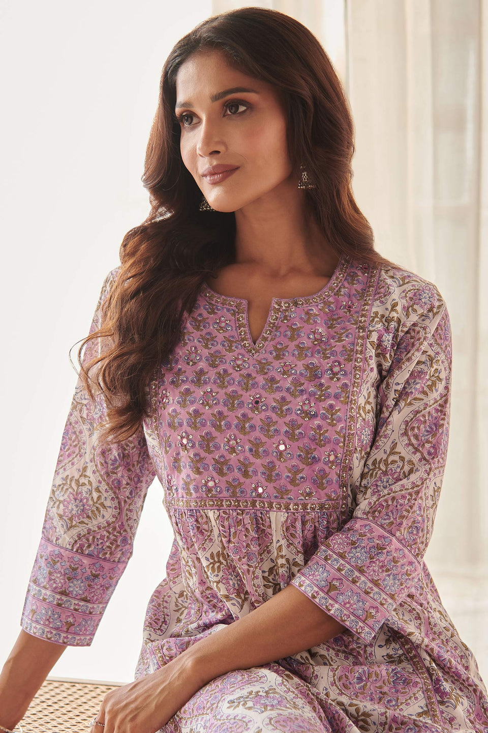 Gulbarg Sahiba Sanganeri Kurta