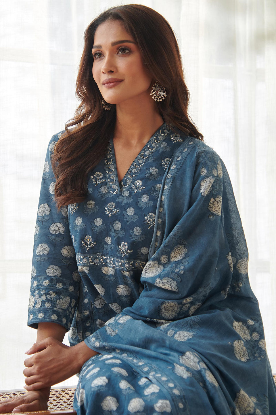 Surplus: Noor Aasira Bagru Kurta