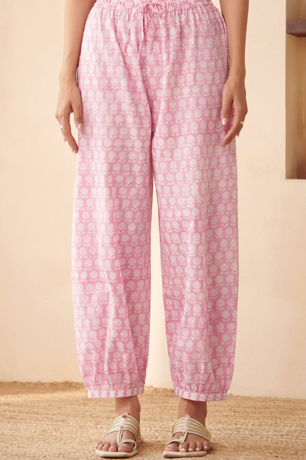 Nasrine Fazeen Sanganeri Izhaar Pants