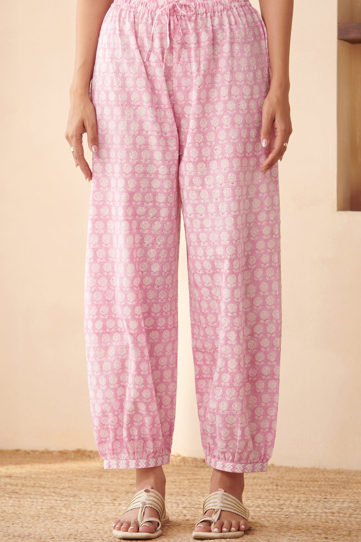 Nasrine Fazeen Sanganeri Izhaar Pants