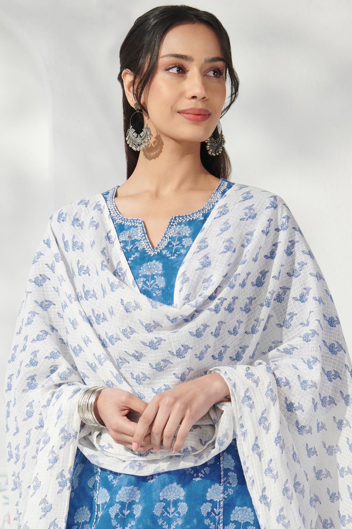 Neelofar Zunaira Sanganeri Dupatta