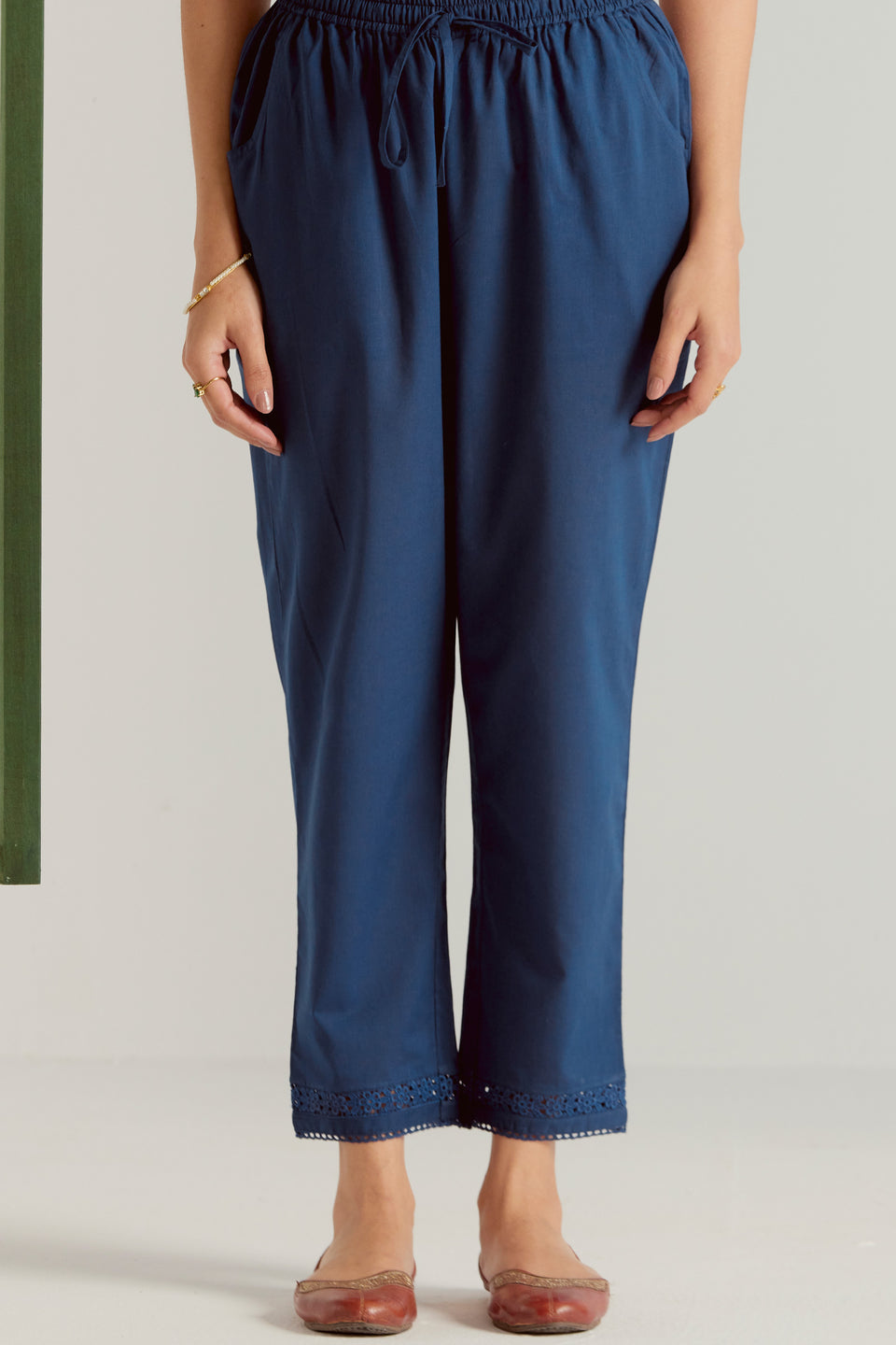 Roza Sehr Blue Narrow Pants