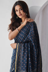 Sehra Nusreen Ajrak Saree