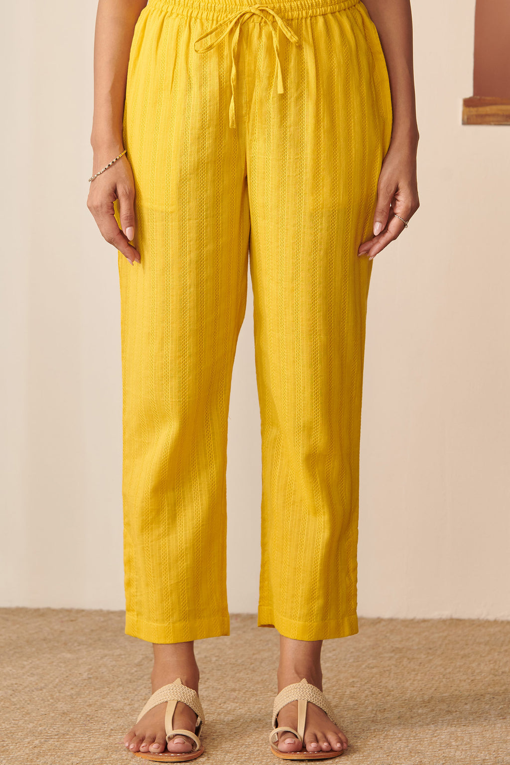 Roza Rahima Bamboo Yellow Pants