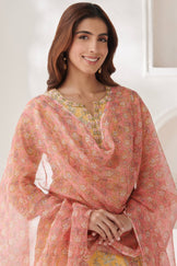 Gulshan Bagh Fahima Sanganeri Kota Dupatta