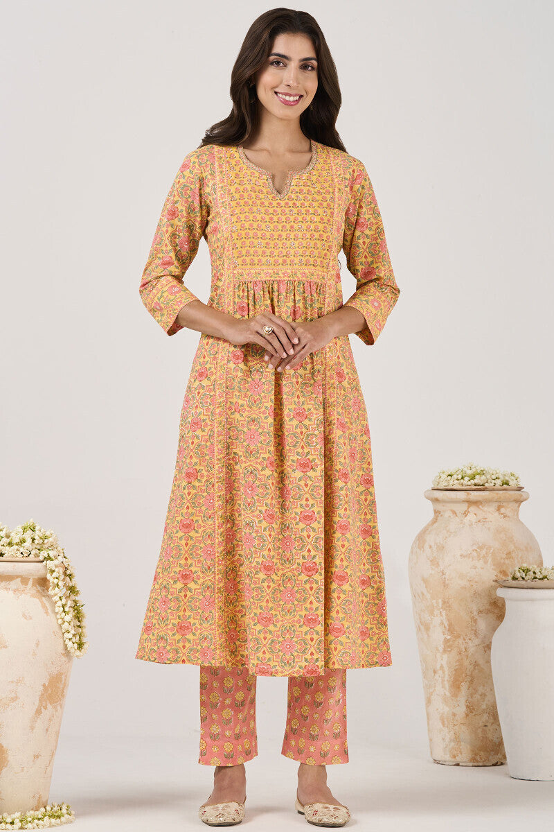 Roz Meher Azaira Sanganeri Kurta