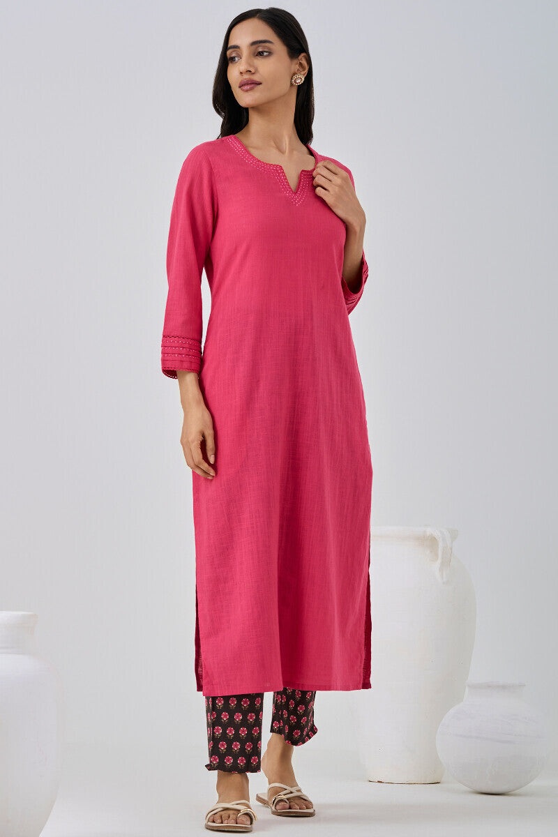 Roza Seerat Fuchsia Kurta